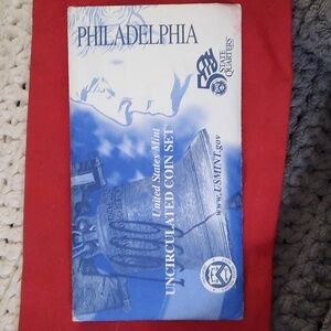 1999P Error Uncirculated Mint Set Without Pennsylvania Quarter.